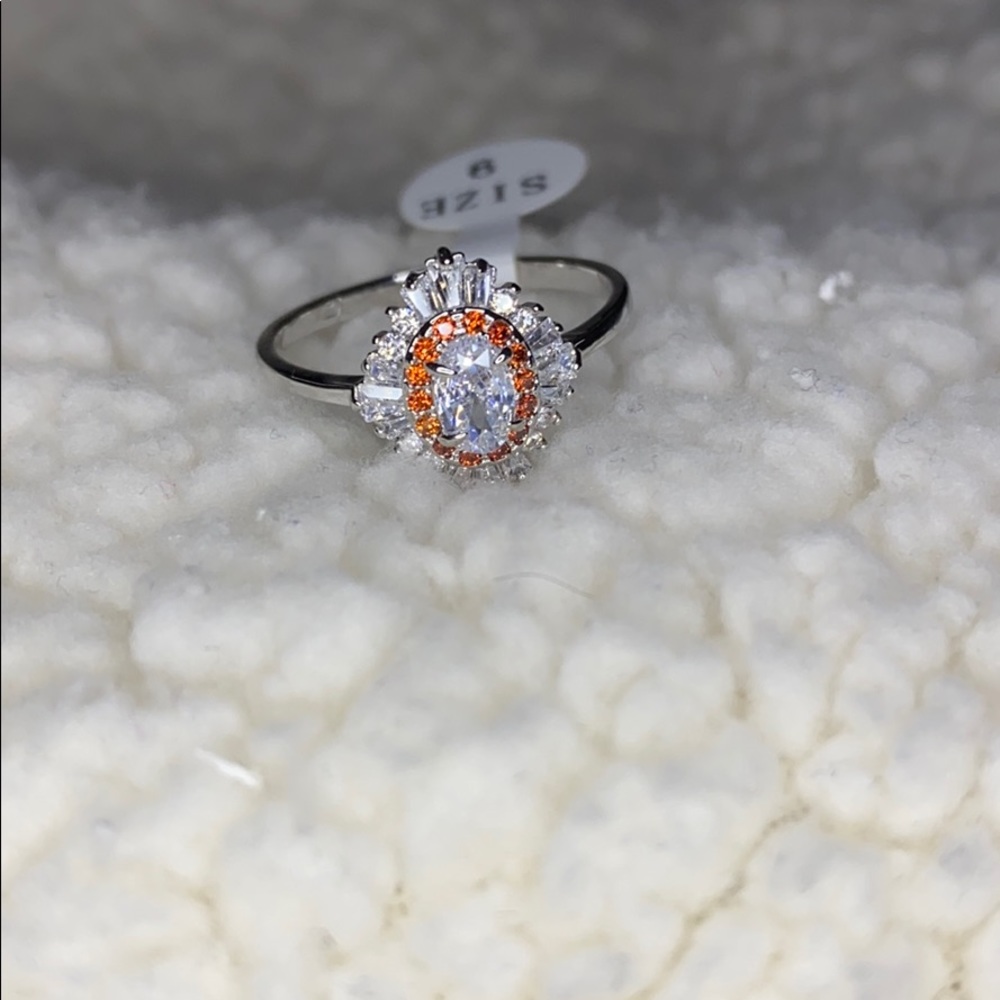 Fragrant jewels “f bomb” ring sz 9